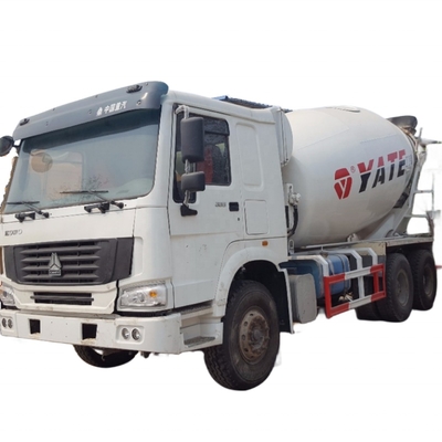 Utilizado Howo camión mezclador de hormigón de 25 toneladas con capacidad de 10CBM y punto de venta único