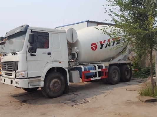 Utilizado Howo camión mezclador de hormigón de 25 toneladas con capacidad de 10CBM y punto de venta único