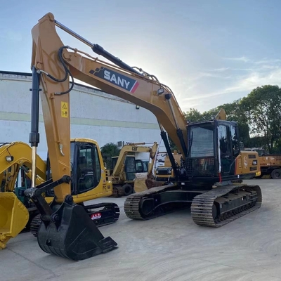 Excavadora Sany de 20 toneladas usada SY215C con pintura original y cilindro hidráulico Liyuan