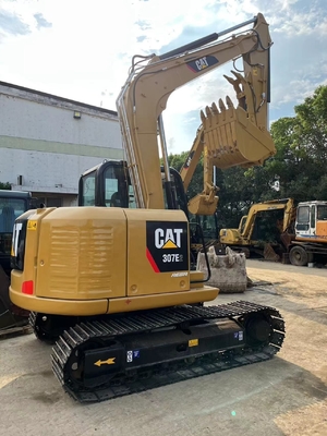 Original de Japón CAT MINI Excavadora 307E2 toneladas Excavadora 7 toneladas Peso de operación 27kW
