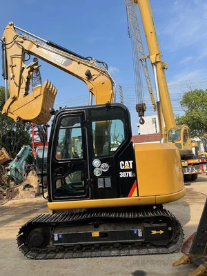 Original de Japón CAT MINI Excavadora 307E2 toneladas Excavadora 7 toneladas Peso de operación 27kW