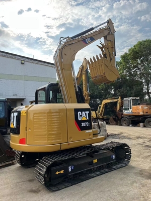 Original de Japón CAT MINI Excavadora 307E2 toneladas Excavadora 7 toneladas Peso de operación 27kW