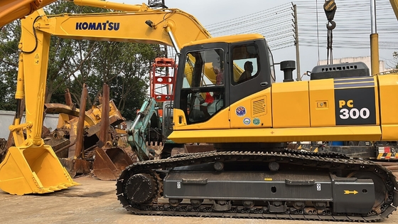 Excavadora de segunda mano Komatsu PC300 máquina de rastreo en buen estado pintura original