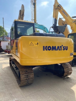 Excavadora de segunda mano de 13 toneladas KomatsuPc130 con pocas horas de trabajo y capacidad de cubo de 3M3