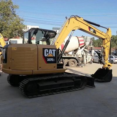 Pintura original CATERPILLAR 307E2 Usado excavador diesel de 7 toneladas cilindro hidráulico Liyuan