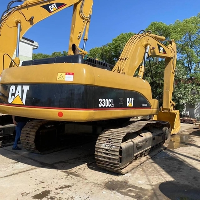 3000 KG Peso de la máquina de segunda mano CAT 330 Excavadora de rastreo con otra válvula hidráulica