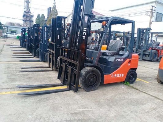 Cliente solicitado Japón HELI FD30 Diésel montacargas 3 toneladas Mini camión de segunda mano