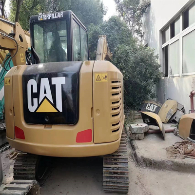 Categoría 305.5E2 Excavadora hidráulica mini en color original para un peso de operación de 5 toneladas