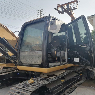Excavadora de rastreo usada Cat 313d2gc con cilindro hidráulico original en buen estado