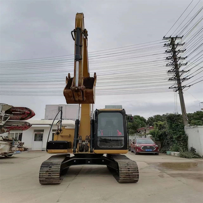 Excavadora de rastreo usada Cat 313d2gc con cilindro hidráulico original en buen estado