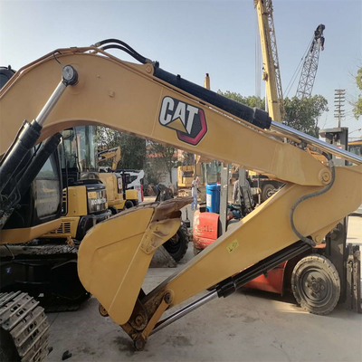 Excavadora de rastreo usada Cat 313d2gc con cilindro hidráulico original en buen estado