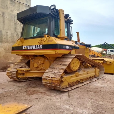 Buen estado CAT D5M bulldozer usado tractor de color original a un precio asequible