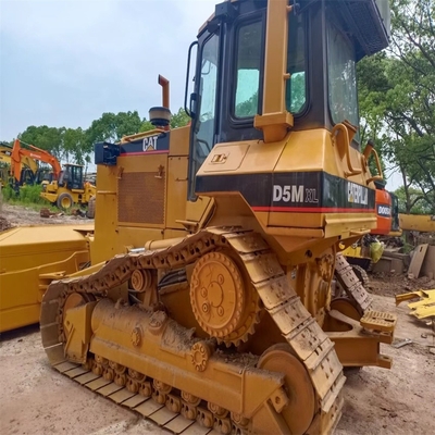 Buen estado CAT D5M bulldozer usado tractor de color original a un precio asequible