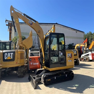 Maquinaria de movimiento de tierra Cat 305.5e2 Mini excavadora de orugas con motor CAT original