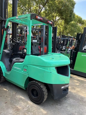 Máquina de contenedores utilizada Mitsubishi FD35 3.5TON carretilla elevadora diésel para la elevación de paletas en el hogar