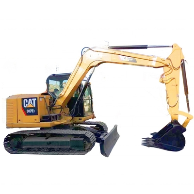 Horas de trabajo bajas Excavadora de orugas usadas CAT 307E2 con válvula hidráulica TOSHIBA
