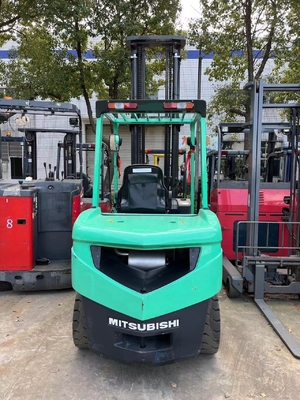 Máquina de contenedores utilizada Mitsubishi FD35 3.5TON carretilla elevadora diésel para la elevación de paletas en el hogar