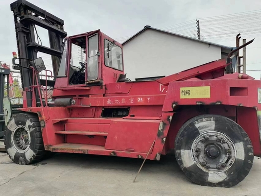 Mitsubishi FD250 2.5 toneladas de carretilla elevadora con buena condición de la máquina de contenedores motor diesel
