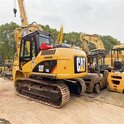 Estabilidad hidráulica de 15 toneladas Excavadora japonesa original CAT 315d de segunda mano con ventajas