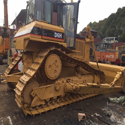 Excelentes condiciones de trabajo Bulldozer usado CAT D6H de Japón Capacidad de remojo 3,27 m3