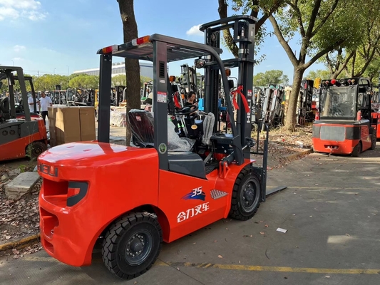 7000 KG Peso HELI 3.5 carretilla elevadora de segunda mano para el transporte de paletas