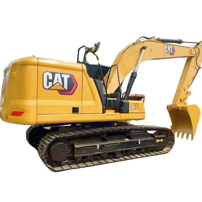 Bajo consumo de combustible Excavadoras usadas Caterpillar 320GC con capacidad de cubo de 1.2M3