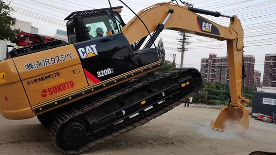 CAT 320D2 Excavadora de segunda mano Color original CAT Motor Mecánico Rastreador hidráulico