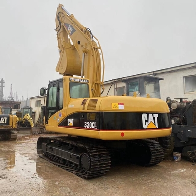 Excavadora japonesa CAT 320CL Usada Excavadora hidráulica de buen rendimiento en Shanghai