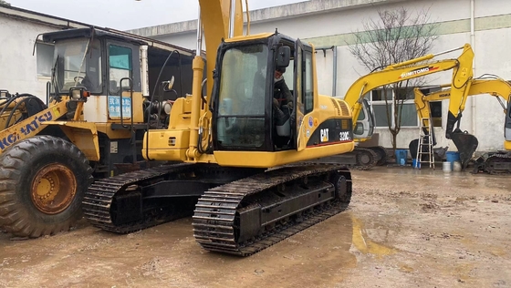 Excavadora japonesa CAT 320CL Usada Excavadora hidráulica de buen rendimiento en Shanghai