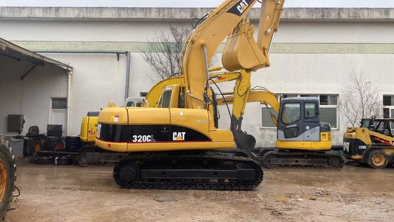 Excavadora japonesa CAT 320CL Usada Excavadora hidráulica de buen rendimiento en Shanghai