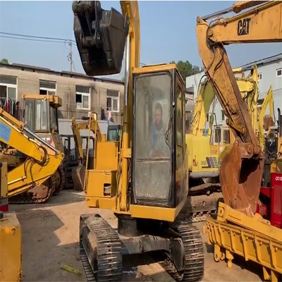 Excavadora mini Caterpillar de segunda mano de 40kw en color original