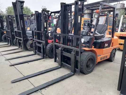 Confiable Hangcha H30 Hangzhou Diésel Usado carretilla elevadora con 5570 kg de peso