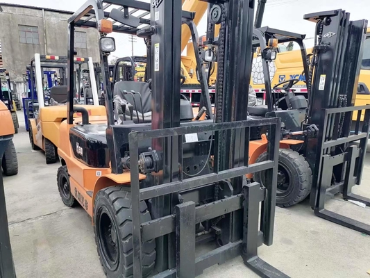 Confiable Hangcha H30 Hangzhou Diésel Usado carretilla elevadora con 5570 kg de peso