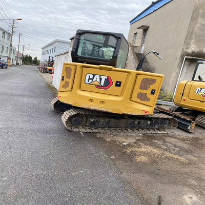 Excavadora Cat 306 con horario de trabajo reducido y capacidad de cubo de 0,22 m3