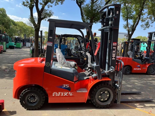 3500 KG Heli 35 3,5 toneladas de carretilla elevadora usada en buenas condiciones para las pequeñas empresas