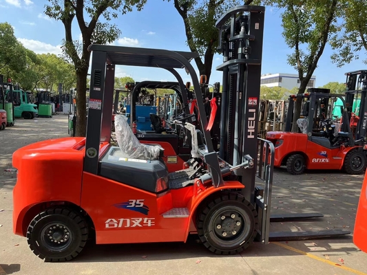 3500 KG Heli 35 3,5 toneladas de carretilla elevadora usada en buenas condiciones para las pequeñas empresas