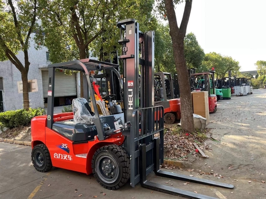 3500 KG Heli 35 3,5 toneladas de carretilla elevadora usada en buenas condiciones para las pequeñas empresas