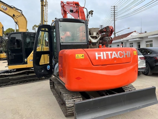 Excavadora de segunda mano Hitachi ZX70 en buenas condiciones con cilindro hidráulico Liyuan