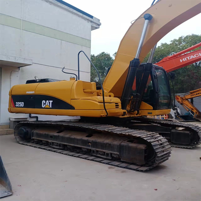 Japón Excavadora usada CAT 325d Excavadora de segunda mano con capacidad de cubo de 1.1m3