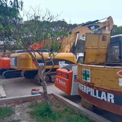 Japón Excavadora usada CAT 325d Excavadora de segunda mano con capacidad de cubo de 1.1m3