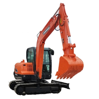 Excavadora usada Doosan DX60 en buen estado Excavadora de segunda mano Horas de trabajo 0-2000