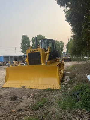 2022 año usado 220 bulldozer de tierra seca motor diésel potente incluido
