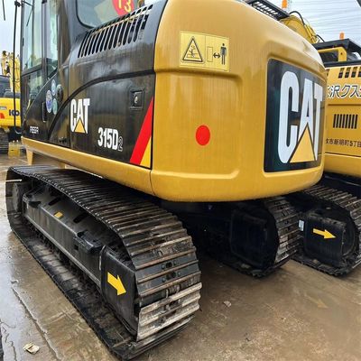 Peso de operación de 15 toneladas Excavadora de segunda mano Caterpillar 315D2 con piezas originales de Japón