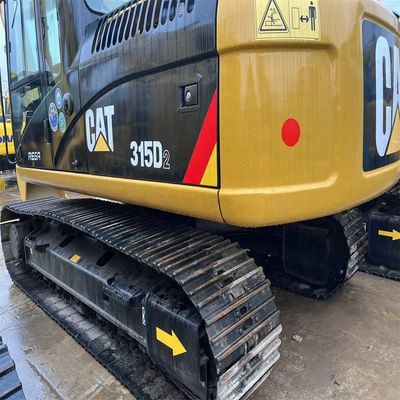 Peso de operación de 15 toneladas Excavadora de segunda mano Caterpillar 315D2 con piezas originales de Japón