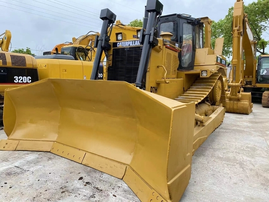 Equipo de movimiento de tierra mini bulldozer usado rastreador hidráulico Caterpillar CAT D7H