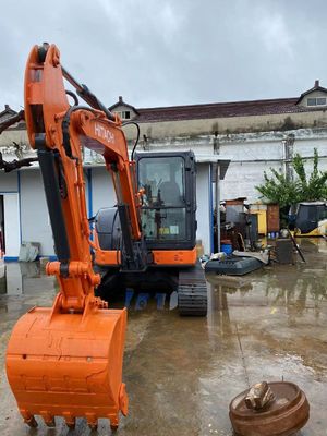 Buen rendimiento Hitachi ZX55 Excavadora original de Japón Excavadora hidráulica de retroexcavadora