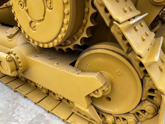 Equipo de movimiento de tierra mini bulldozer usado rastreador hidráulico Caterpillar CAT D7H