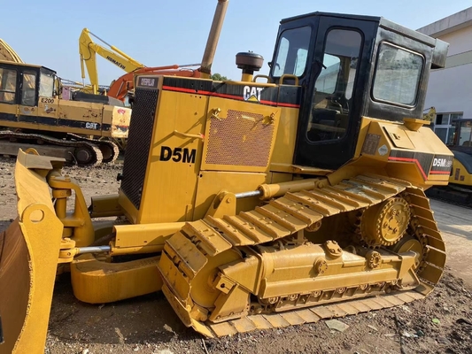 Mini bulldozer usado CAT D5M con bomba hidráulica Equipo usado para mover tierra