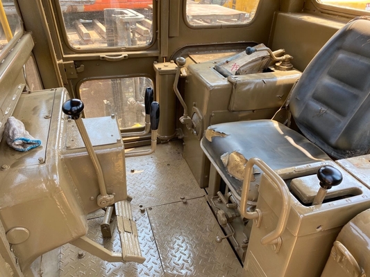 Bulldozer de segunda mano Cat D6D usado con sistema hidráulico grande y motor Weichai