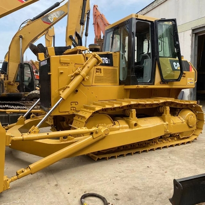 Bulldozer amarillo usado Caterpillar D7G2 con otra capacidad de cubo en promoción